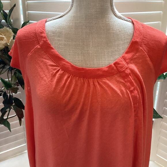 FREE PEOPLE KEEP IT CASUAL TEE SIZE LARGE  1242 - Picture 3 of 8